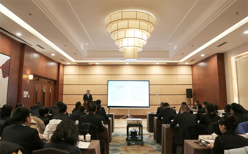 人民大廈組織召開 2023年度中層干部述職述廉述效評議會