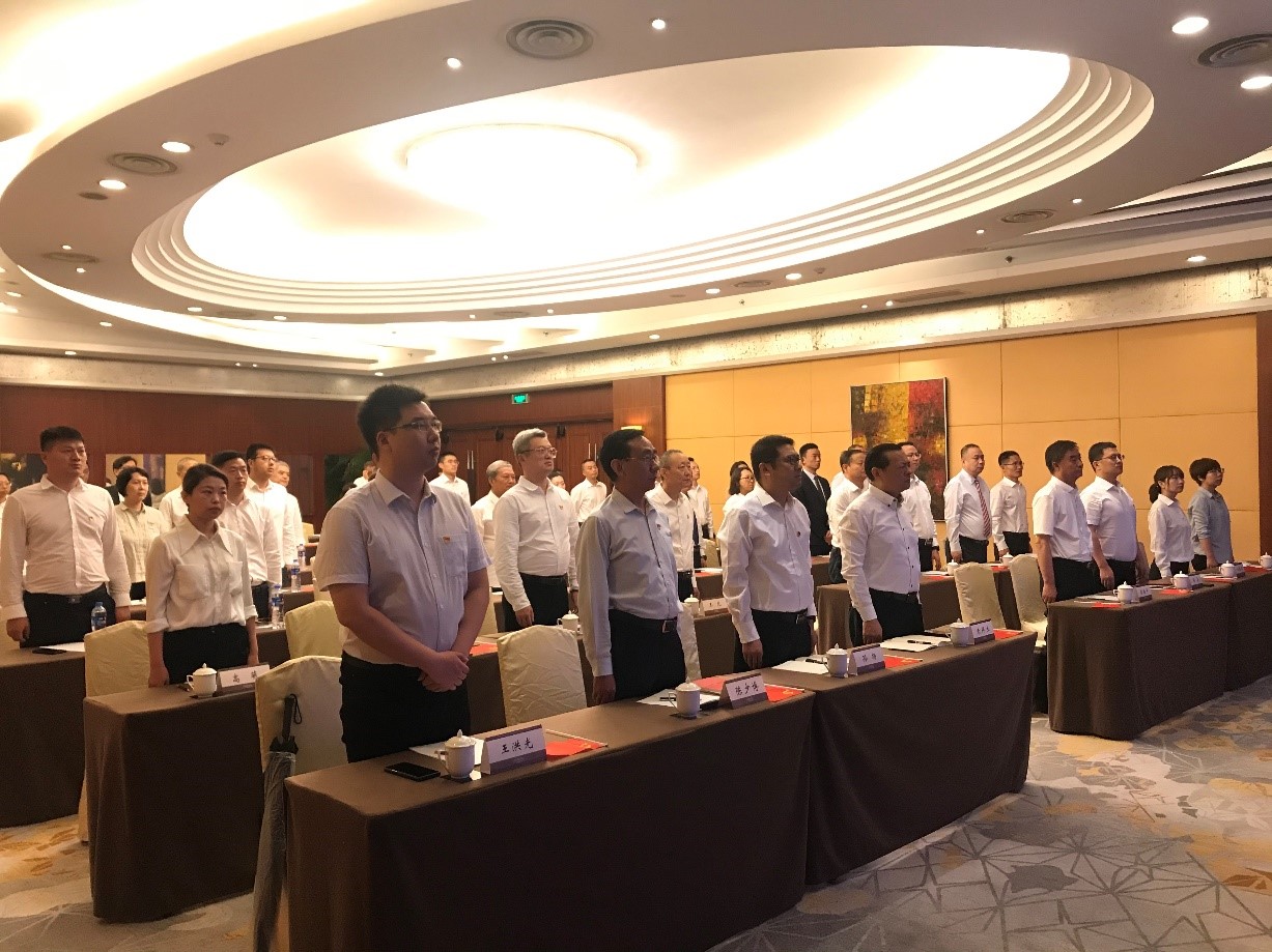 人民大廈組織觀看慶祝中國共產(chǎn)黨成立100周年大會實況直播